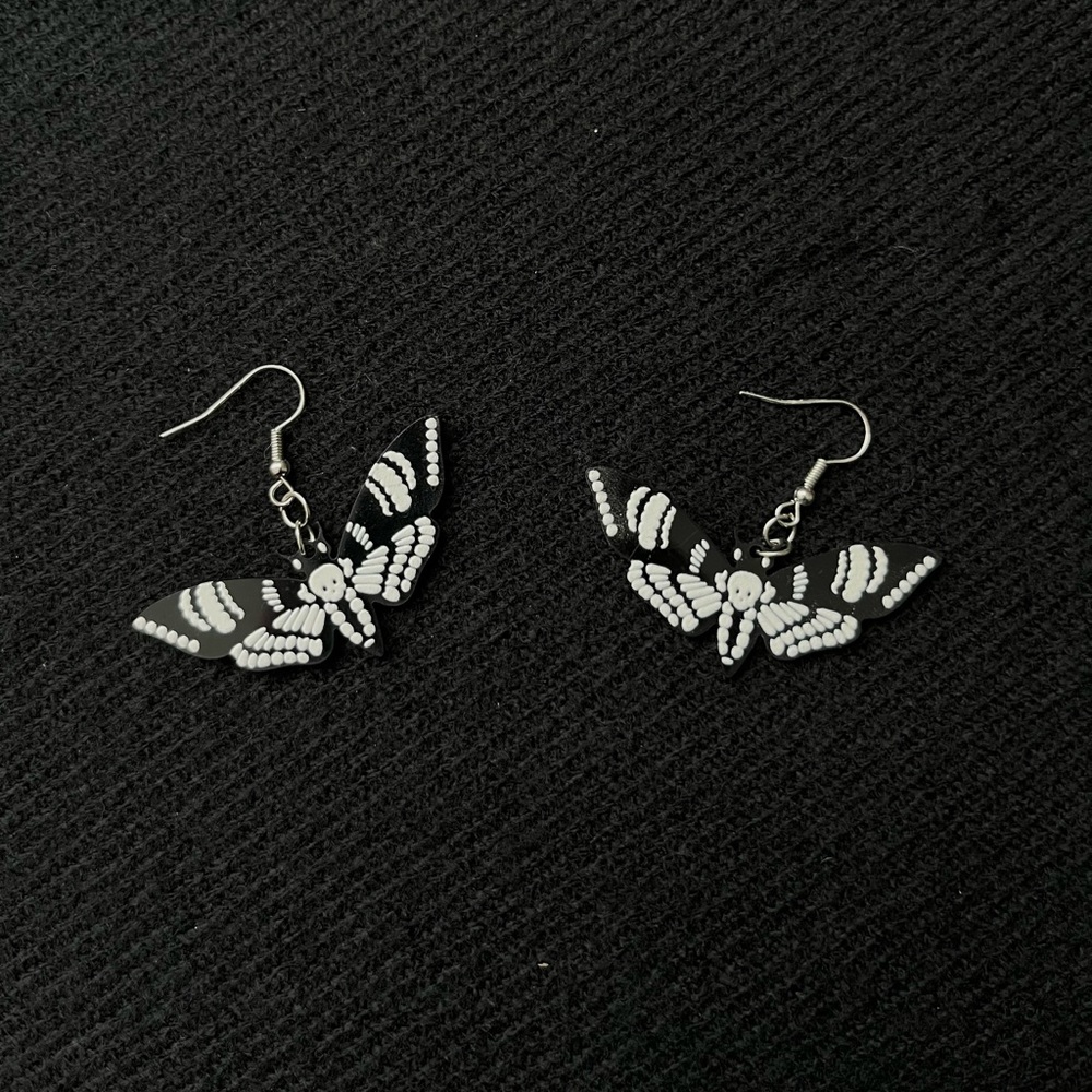 Moth Earrings